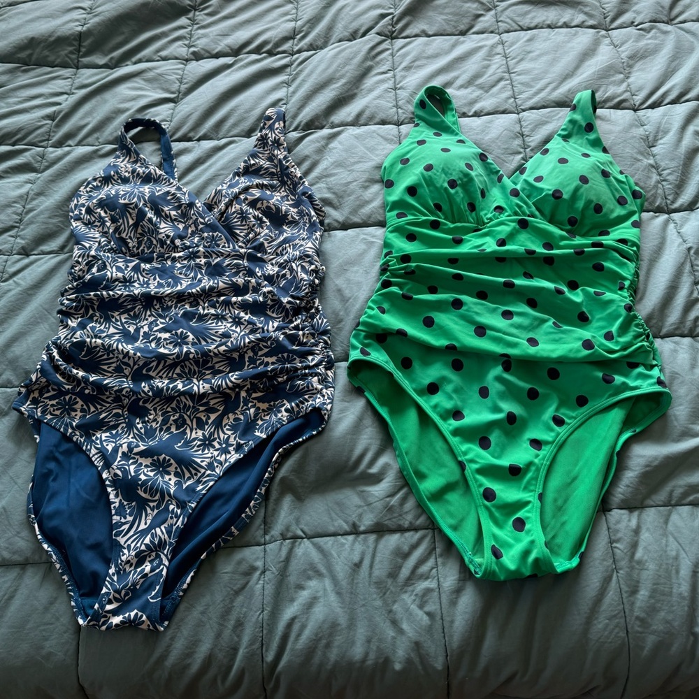 Boden Talamanca Swimsuits - bundle of two in size 12 Regular